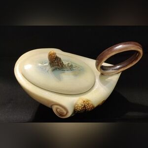Vintage Whale Candy Dish With Removable Lid